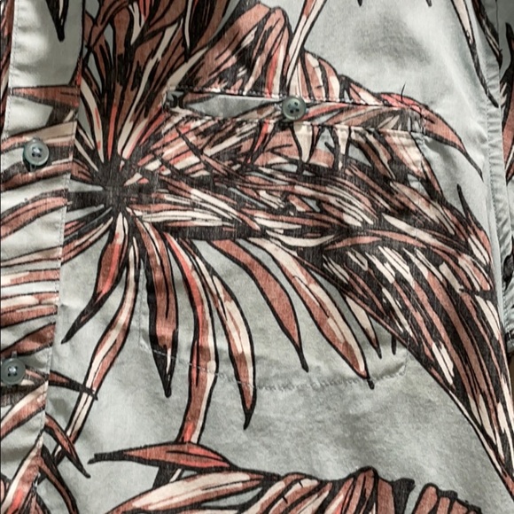 Hurley Koko Classic Fit Button-down Shirt L - Picture 8 of 8